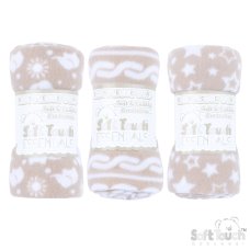 FBP10-COF: Coffee Printed Supersoft Roll Wrap